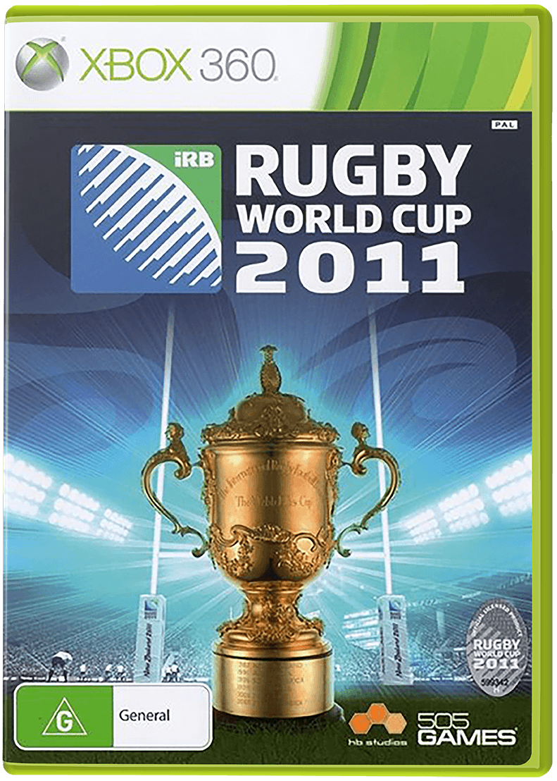 Rugby World Cup 2011 box art for Xbox 360